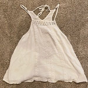 Hollister White Tank Top Size XS
